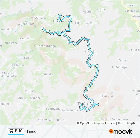 BUS Line Map