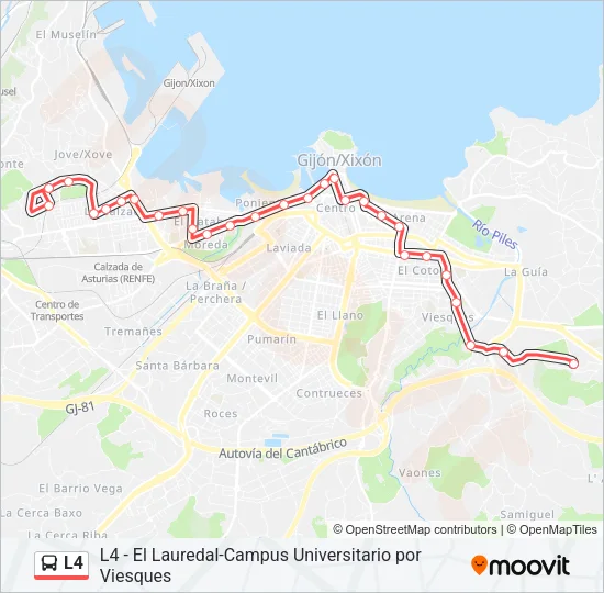 L4  Line Map