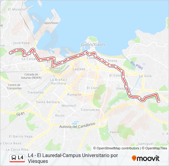 L4  Line Map