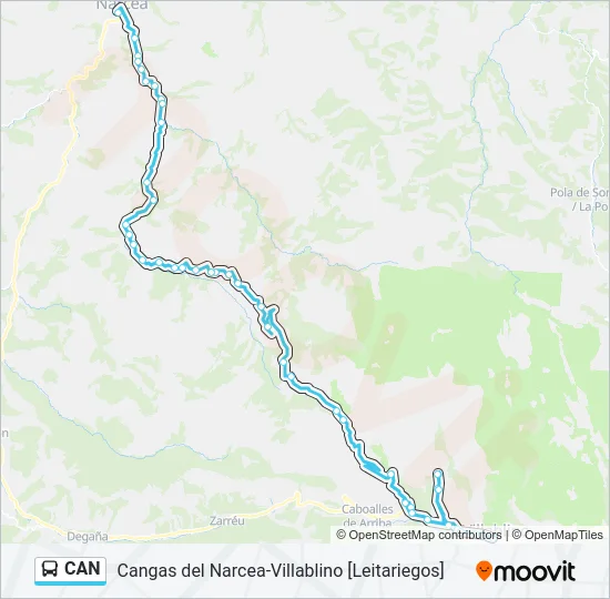 CAN Bus Line Map