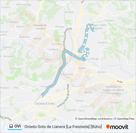 Mapa de OVI de 