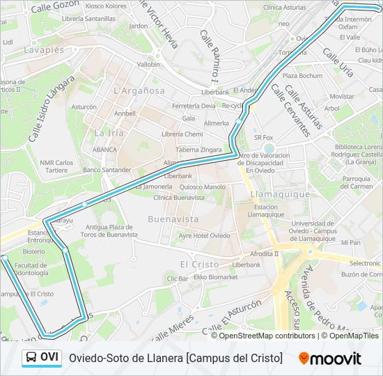 Mapa de OVI de 