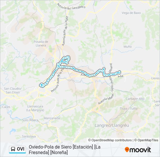 Mapa de OVI de 