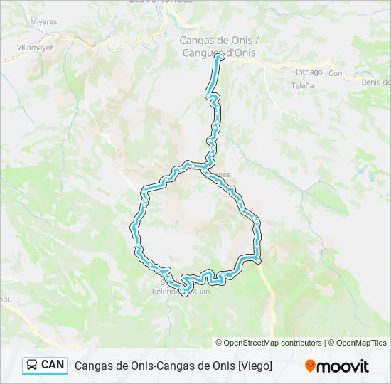 CAN Bus Line Map