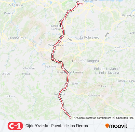 C1 Route Schedules Stops Maps Fierros Updated