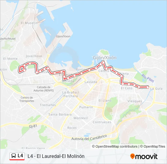 L4  Line Map