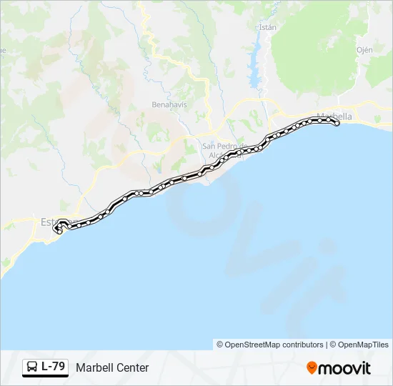 L-79 Bus Line Map