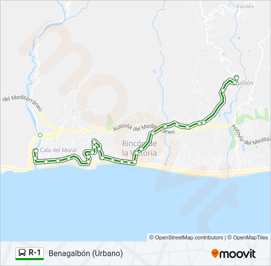 Mapa de R-1 de 