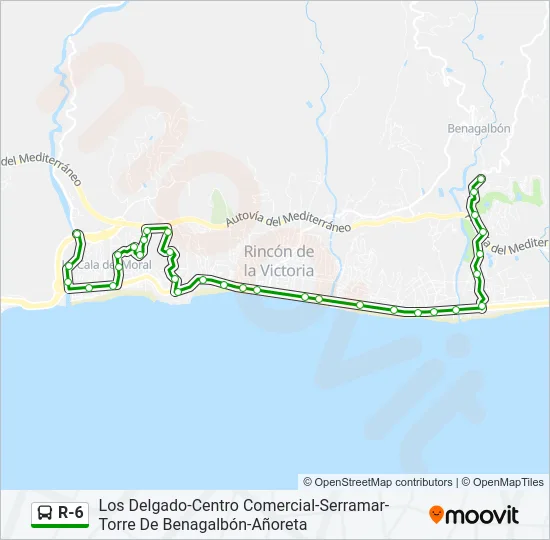 R-6  Line Map