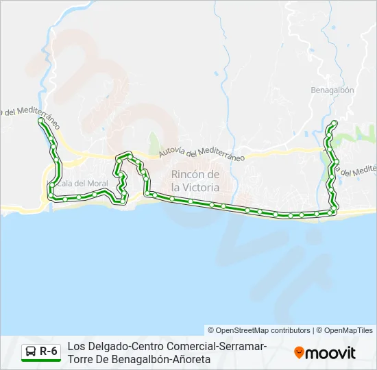 R-6  Line Map
