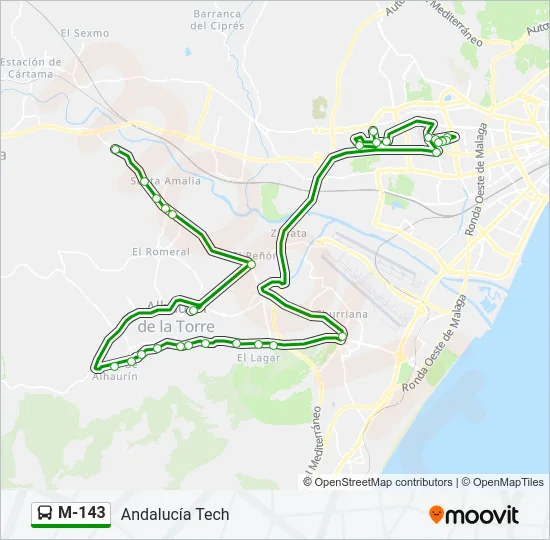 M-143  Line Map