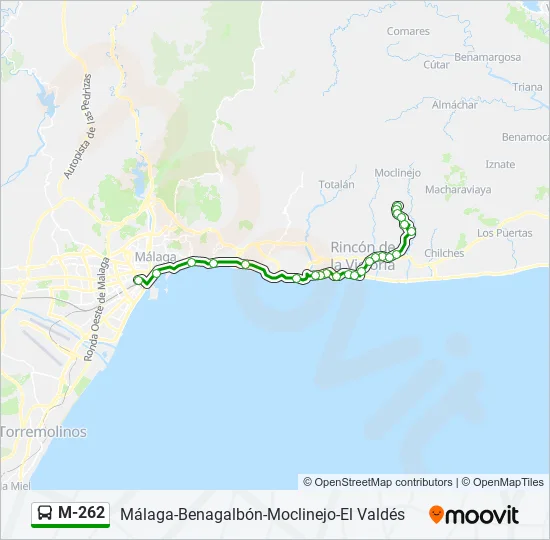 M-262  Line Map