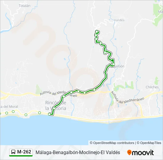 M-262  Line Map