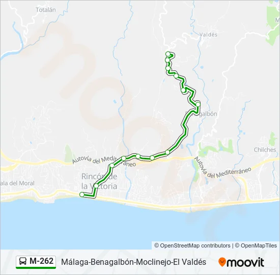 M-262  Line Map