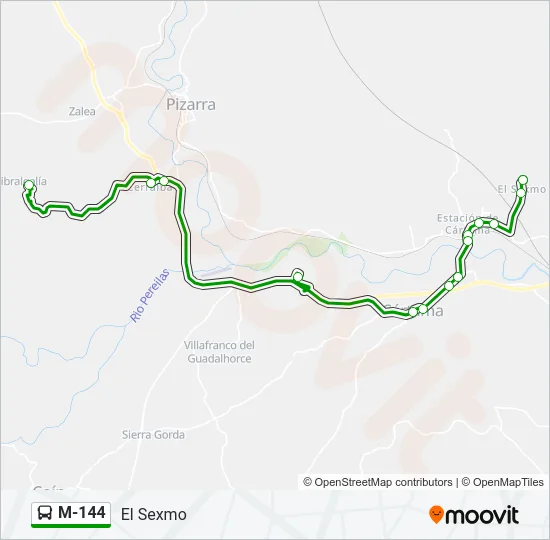 M-144  Line Map
