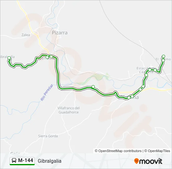 M-144  Line Map