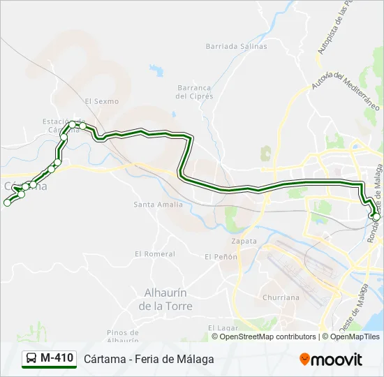 M-410  Line Map