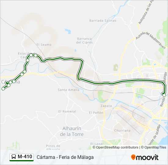 M-410  Line Map