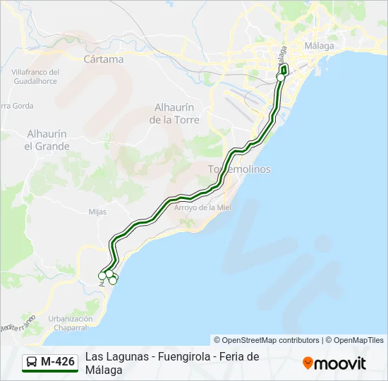 M-426  Line Map