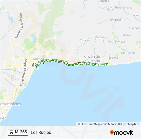 M-263  Line Map