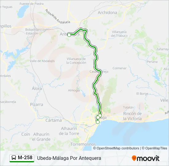 M-258  Line Map