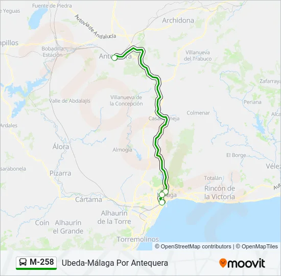 M-258  Line Map
