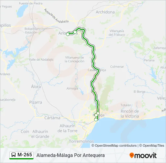 M-265  Line Map