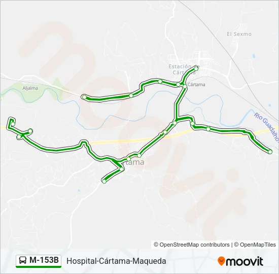 M-153B  Line Map