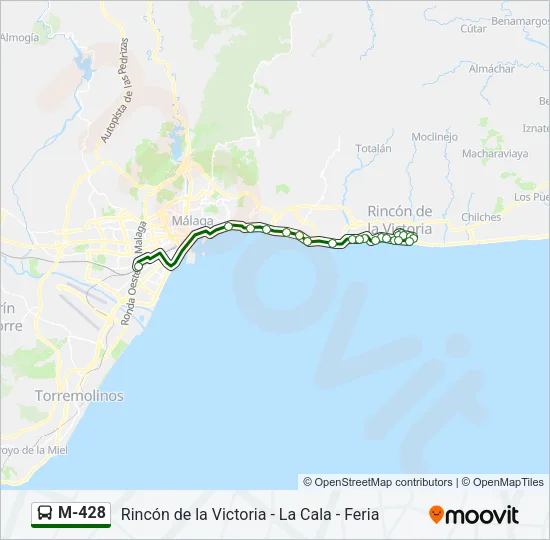 M-428  Line Map