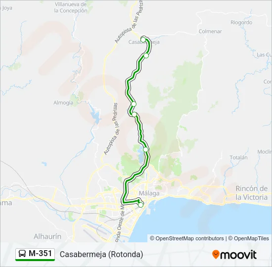 M-351  Line Map