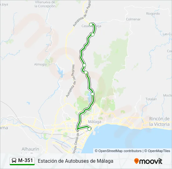 M-351  Line Map