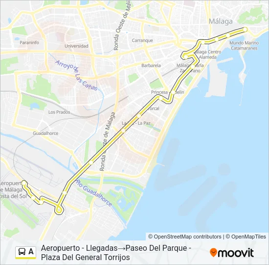 A Bus Line Map