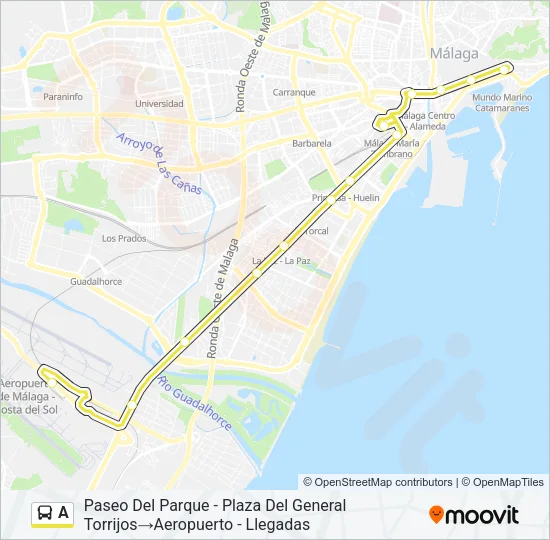 A Bus Line Map