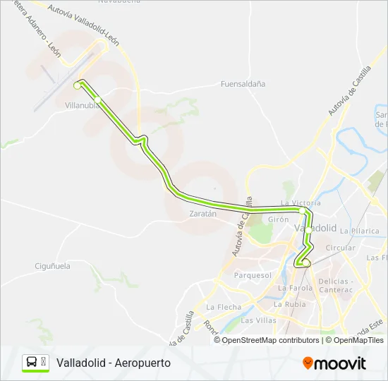 ✈ Bus Line Map