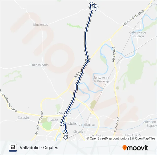 VACL-053 Bus Line Map