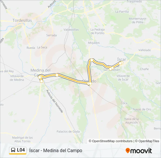 L04 Bus Line Map