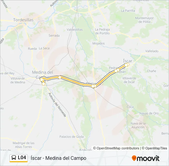 L04 Bus Line Map