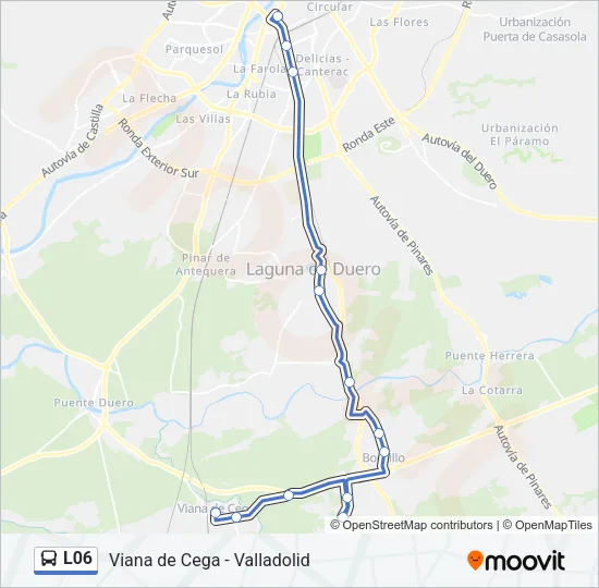 L06 Bus Line Map