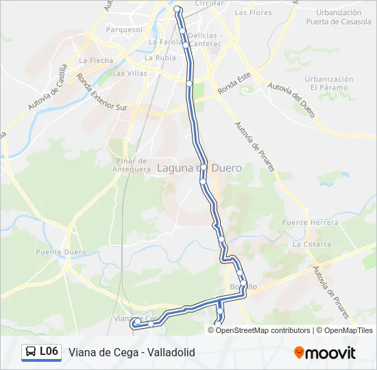 L06 Bus Line Map