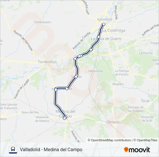 VACL-053 Bus Line Map