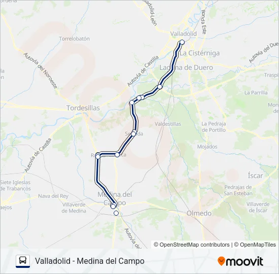 VACL-053 Bus Line Map