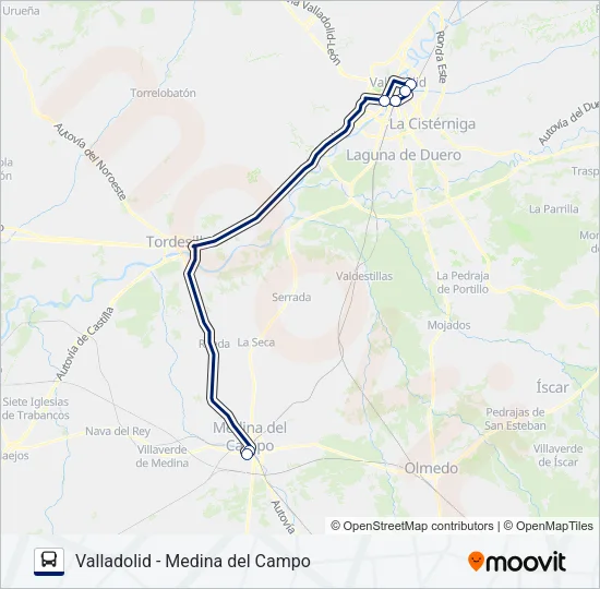 VACL-053 Bus Line Map