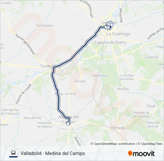 VACL-053 Bus Line Map