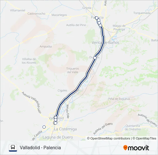 VACL-053 Bus Line Map