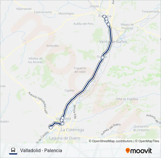 VACL-053 Bus Line Map