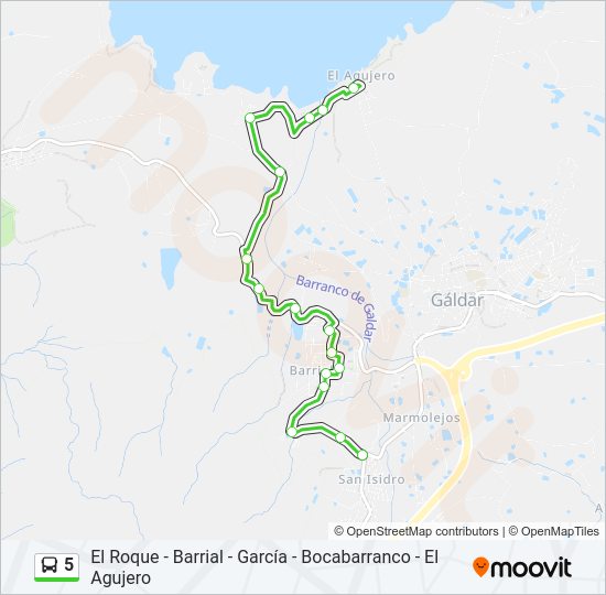 Mapa de 5 de 