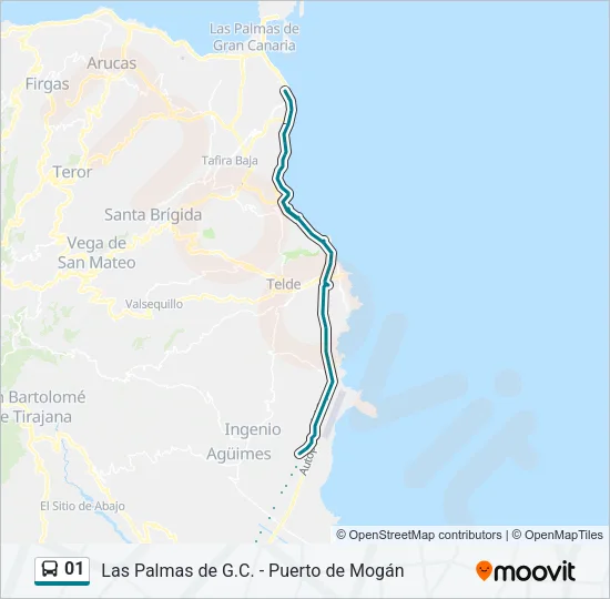 01 Bus Line Map