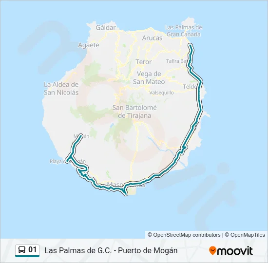 01 Bus Line Map