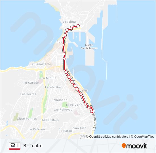 Mapa de 1 de 