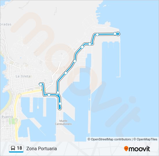 Mapa de 18 de 